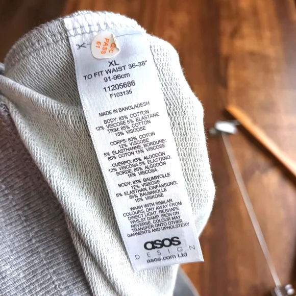 Asos Design Grey Sweatpants - Picture 4 of 8